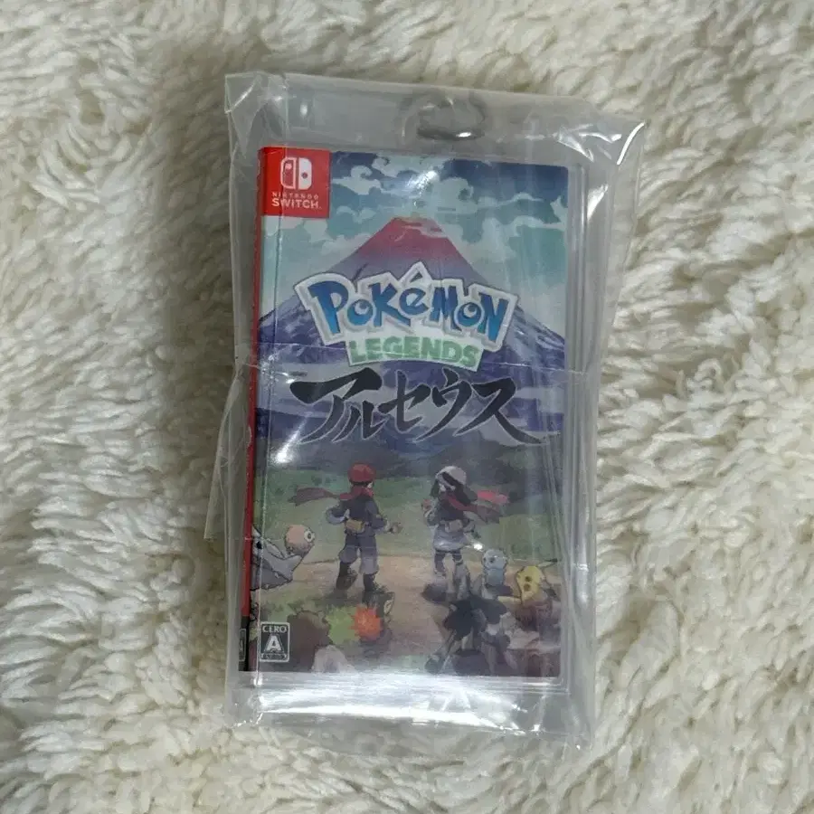 [레전드 아르세우스]닌텐도 카트리지 키링 아르세우스 카트리지 포켓몬스터 30주년 패키지 카트리지 키링 레알세