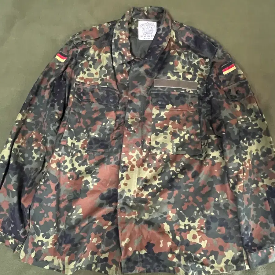 독일군 플렉탄 야상 자켓 Bundeswehr Flecktarn