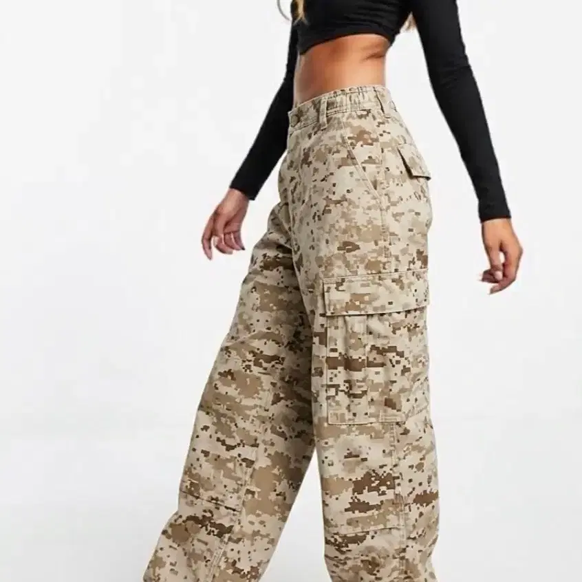 여성 의류 오리지널 사막 마패트 카고 바지 Desert MARPAT