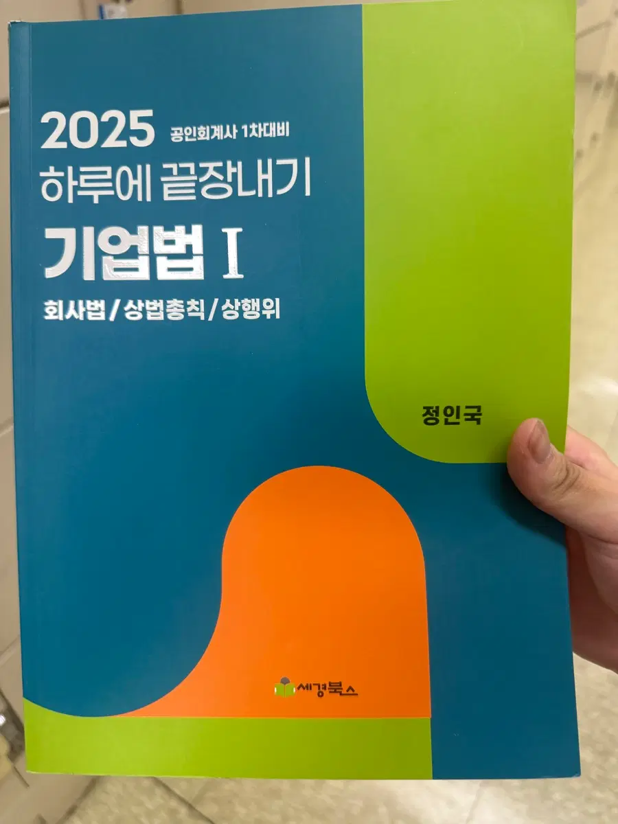 2025 하끝 기업법 1 정인국