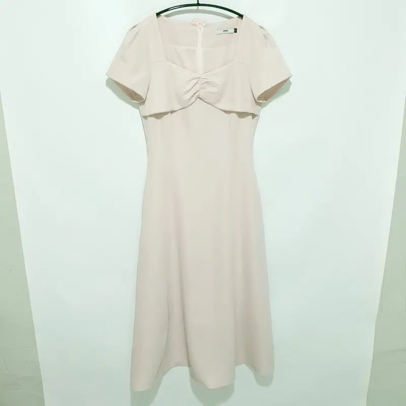 에트몽 하트넥 리본 원피스 S_S2760