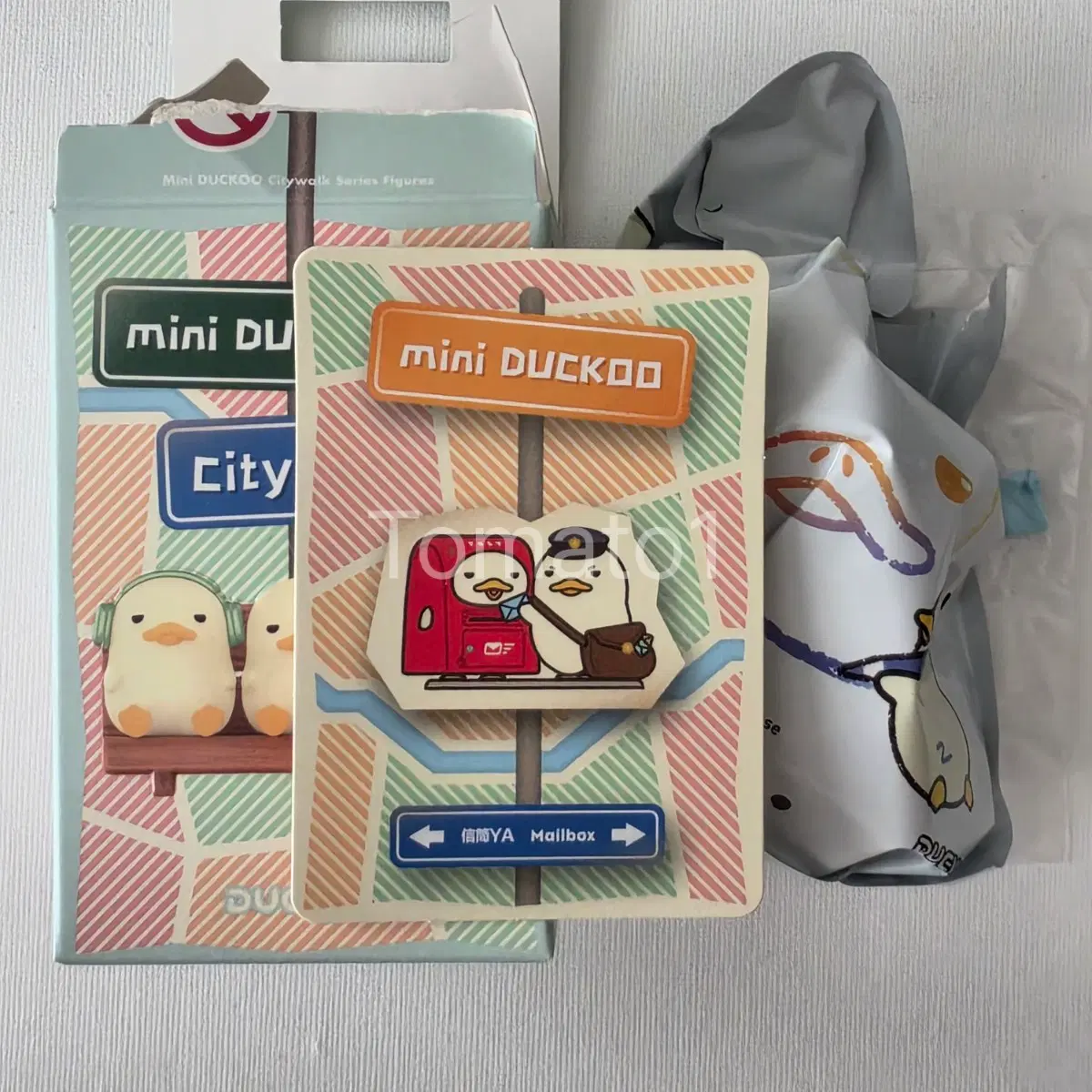 미개봉) 팝마트 미니더쿠 우체통 mini duckoo citywalk