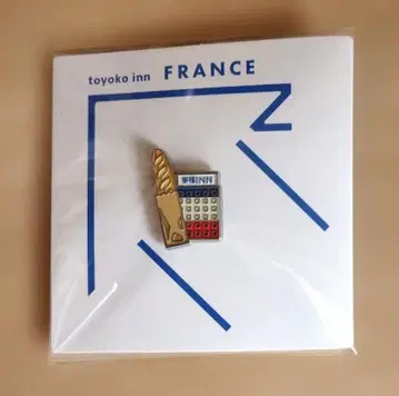 [ 해외 프랑스 ] 동요코인 GENKI 배지 프랑스빵 France 미사용 새상품