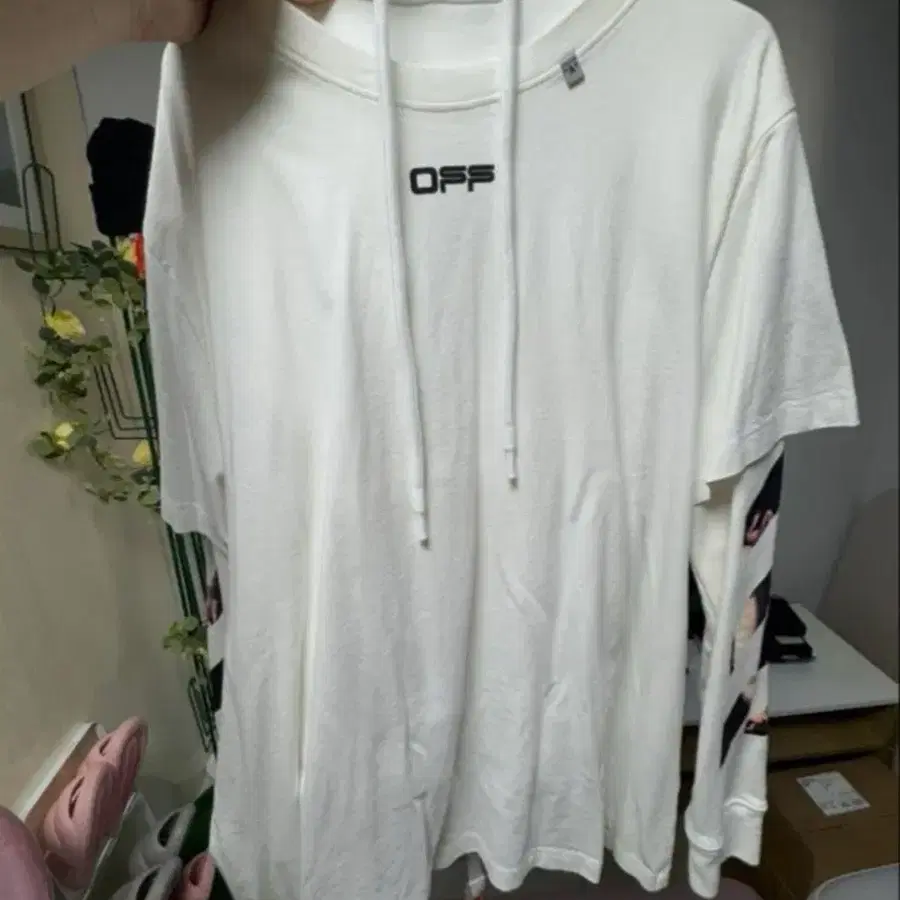 오프화이트 자켓, 후드티 (정품)