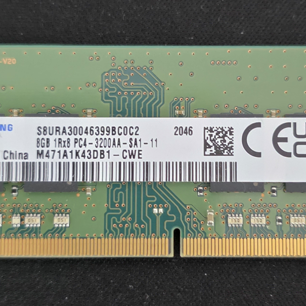 삼성 노트북용 DDR4 8G 3200 메모리 팝니다