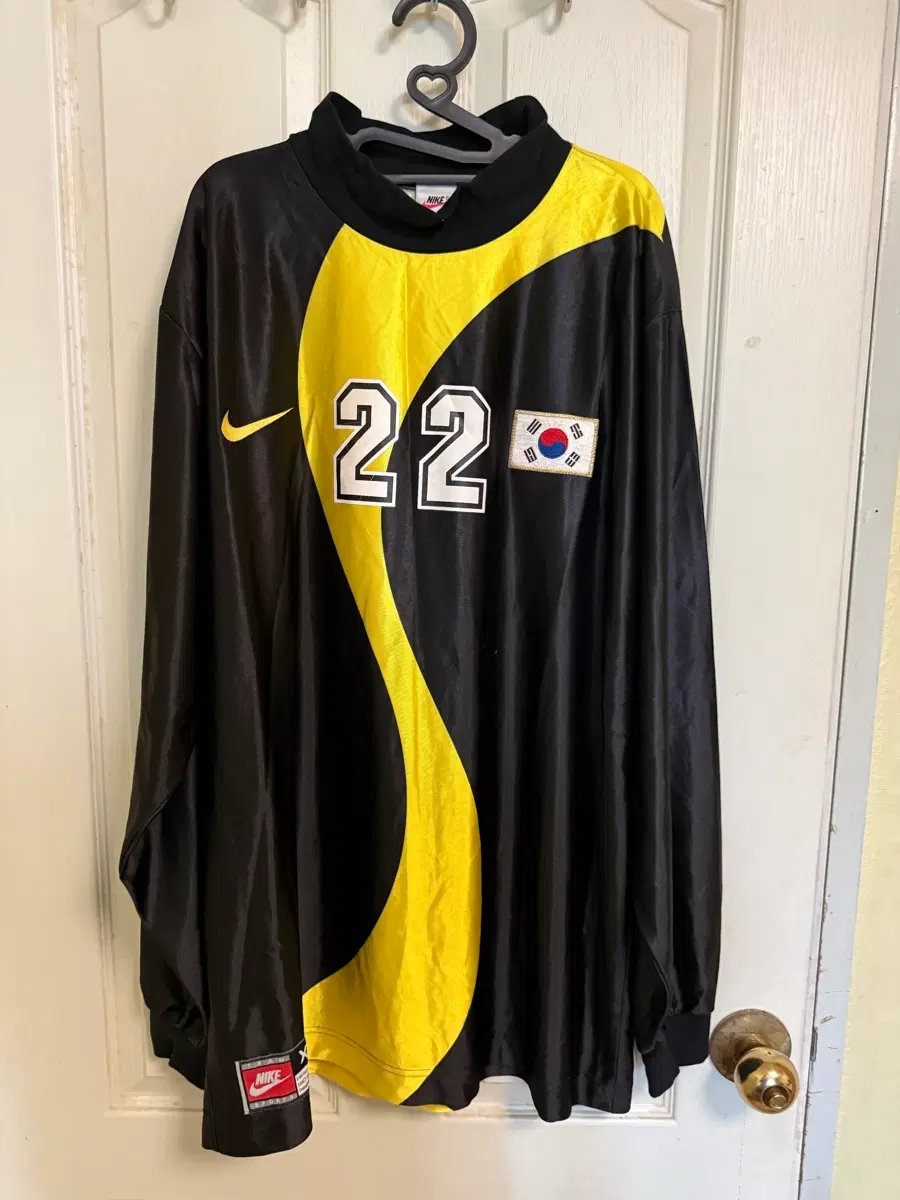 96-98 대한민국 국가대표 골키퍼 유니폼 서동명 마킹 XXL 사이즈
