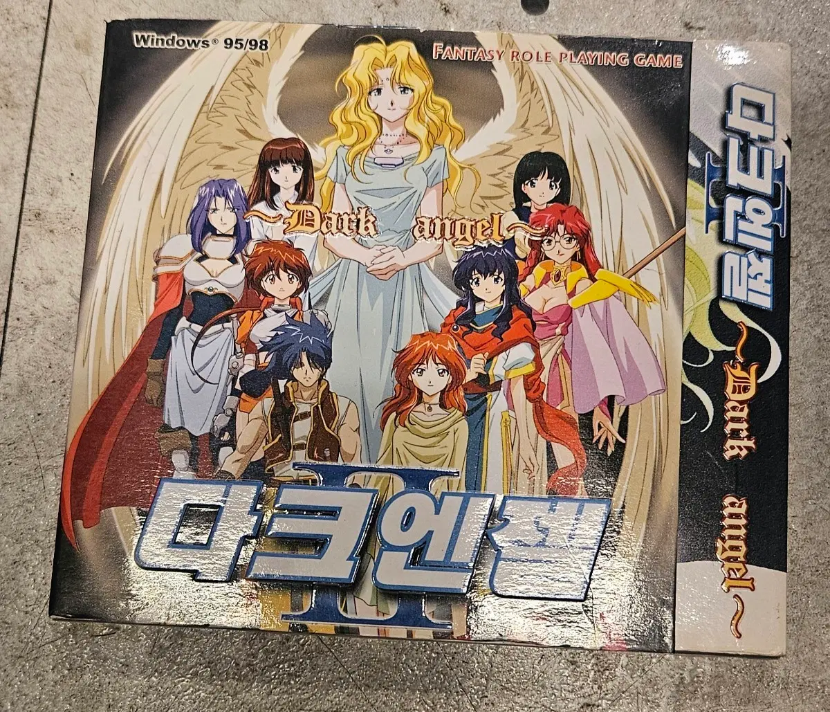 고전게임 pc게임 주얼cd 다크엔젤 미개봉 팝니다