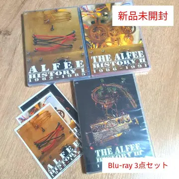 THE ALFEE [ HISTORY I II III ] Blu-ray 3종 세트
