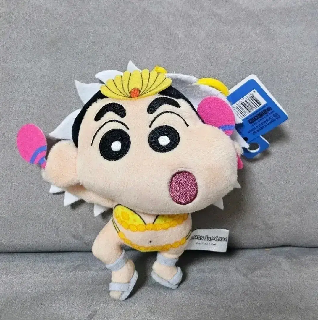 정품 짱구는못말려 극장판 14기 13cm 짱구 키링