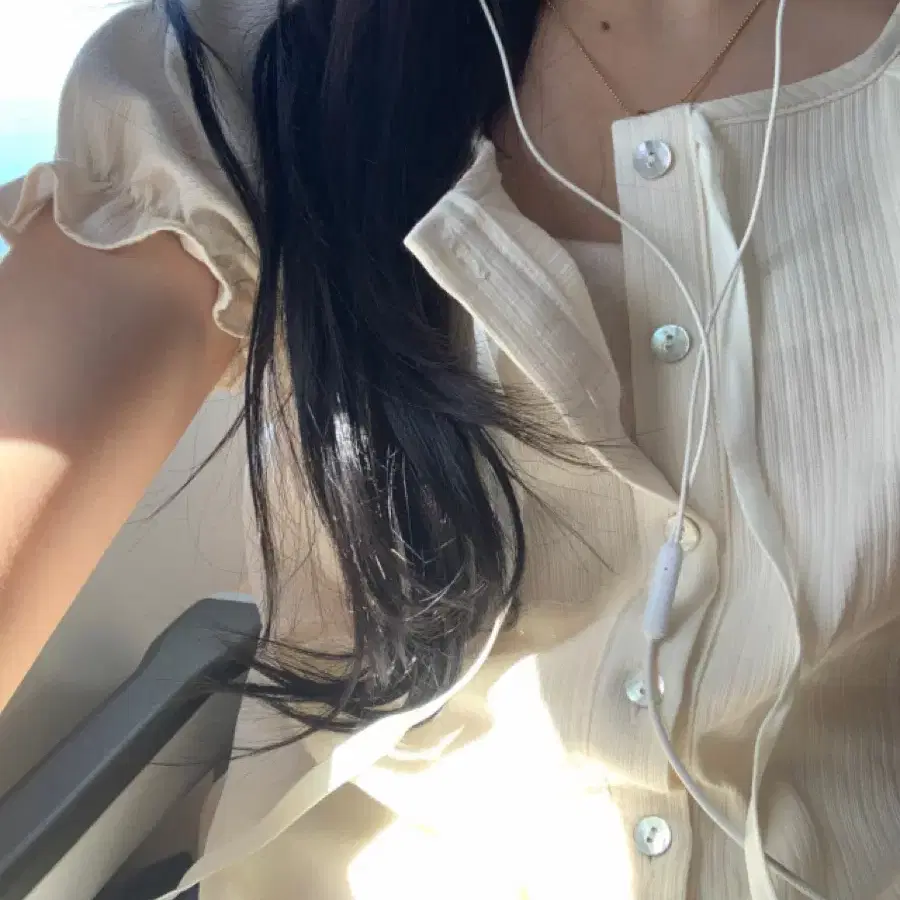 오이니 cottage blouse