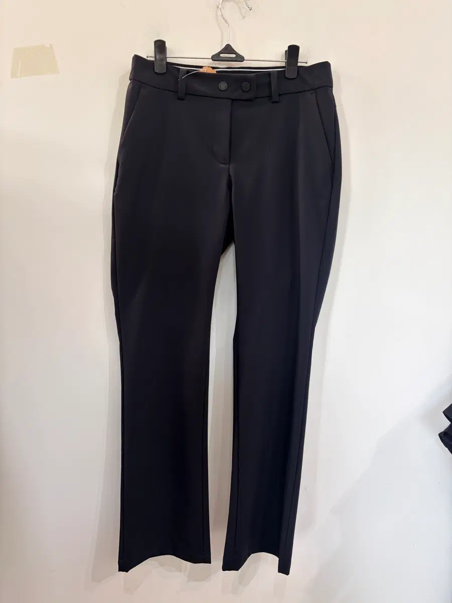 Dkny 골프 블랙 얇은 슬랙스