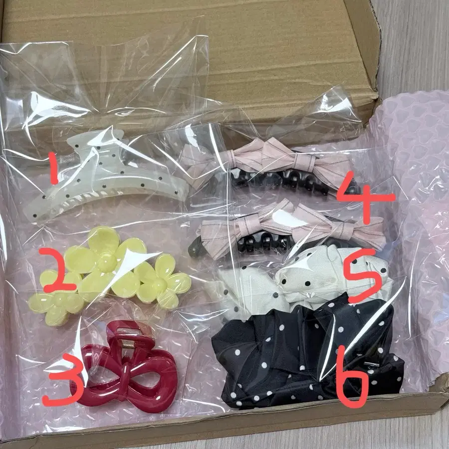 바나나핀 바나나집게 머리집게 헤어집게