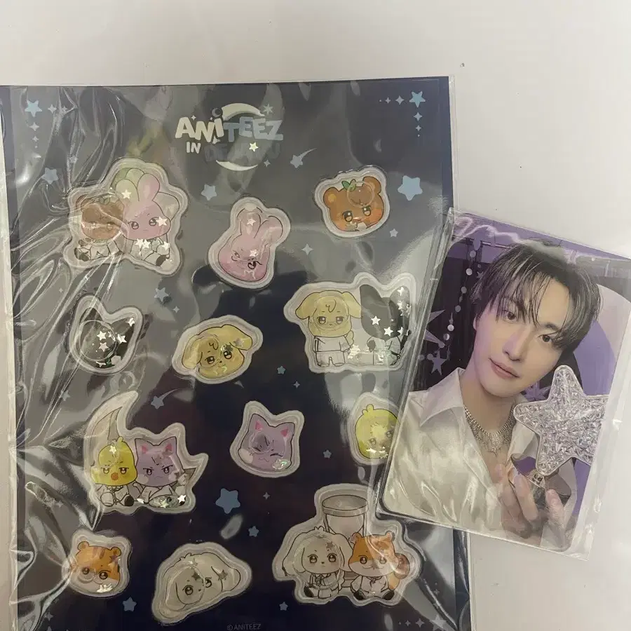 에이티즈 애니티즈 워터 입체 스티커 성화