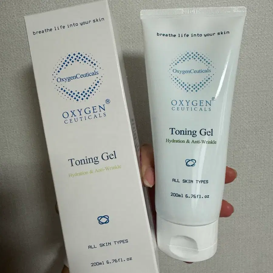 (우체국당일발송) 옥시젠슈티컬스 토닝 젤 200ml