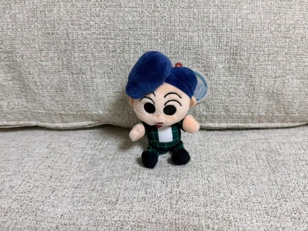 정품 짱구는못말려 철수 탐정 VER 8cm 키링인형
