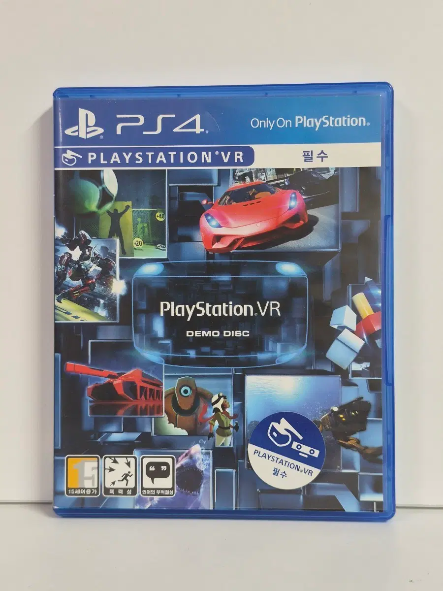 ps4 플레이스테이션 VR 데모 디스크