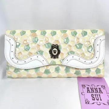 미사용 ANNA SUI 안나수이 장지갑 롱 지갑 가마구치 대용량