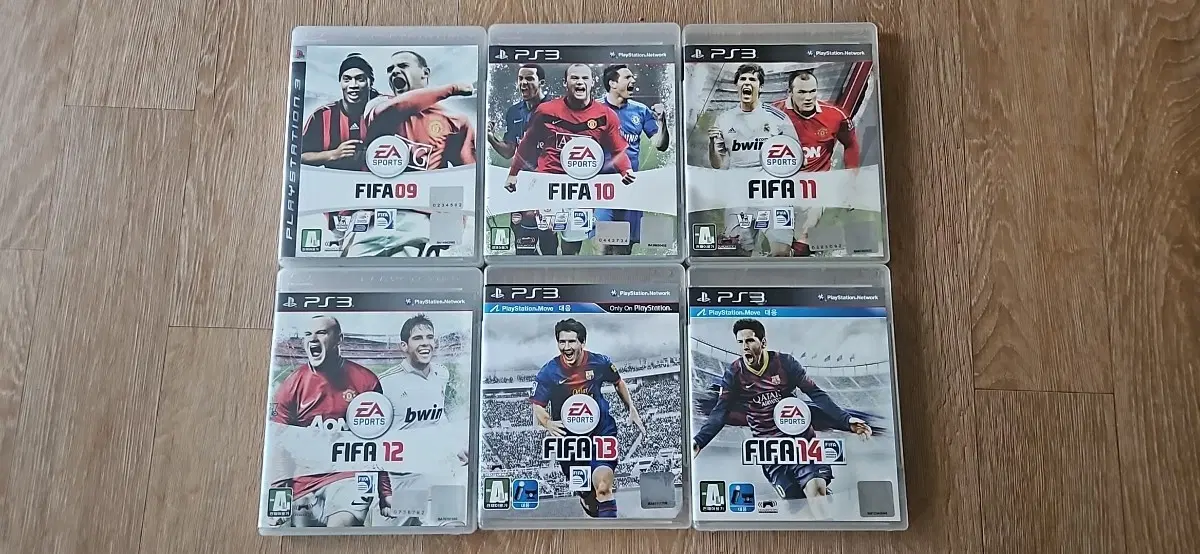 PS3 플스3 피파 FIFA 축구게임 타이틀 6개 일괄