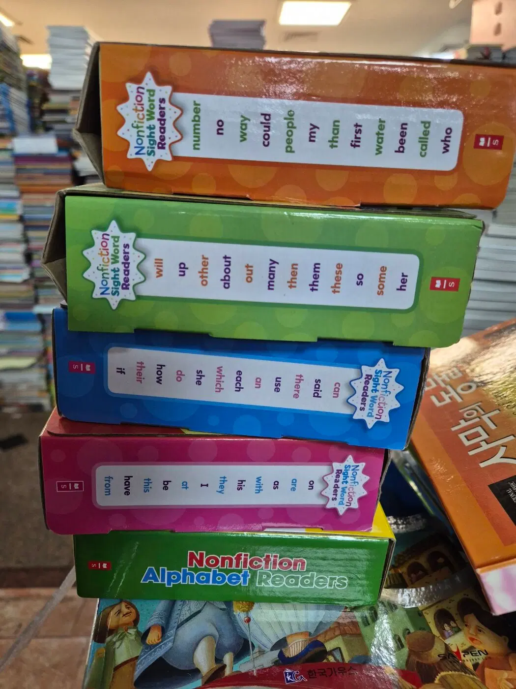 Nonfiction Sight Word Readers SCHOLASTIC 126권 세트 어린이영어 중고책