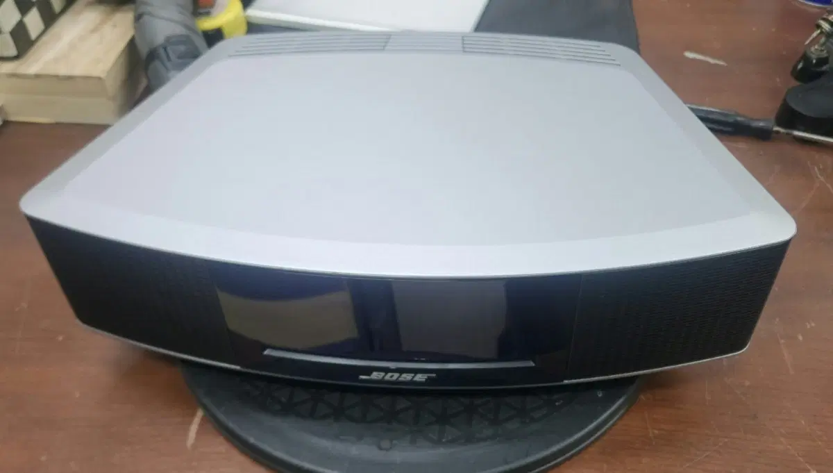 BOSE 웨이브 뮤직 시스템 실버 2세대 리모컨/FM안테나 포함