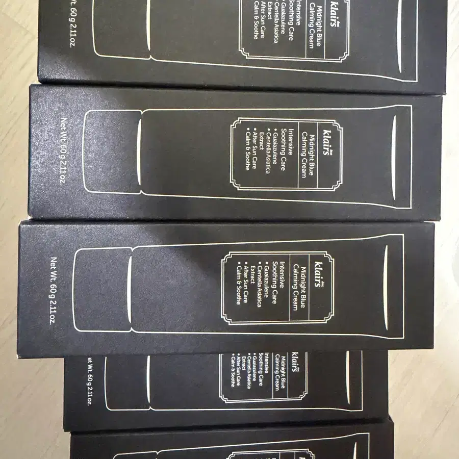 클레어스 미드나잇 블루 카밍 크림 60g(5개)