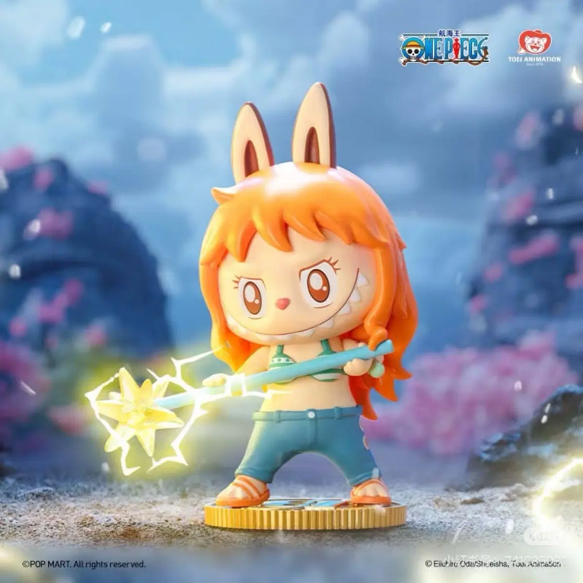 팝마트 원피스 라부부 시리즈 나미 labubu