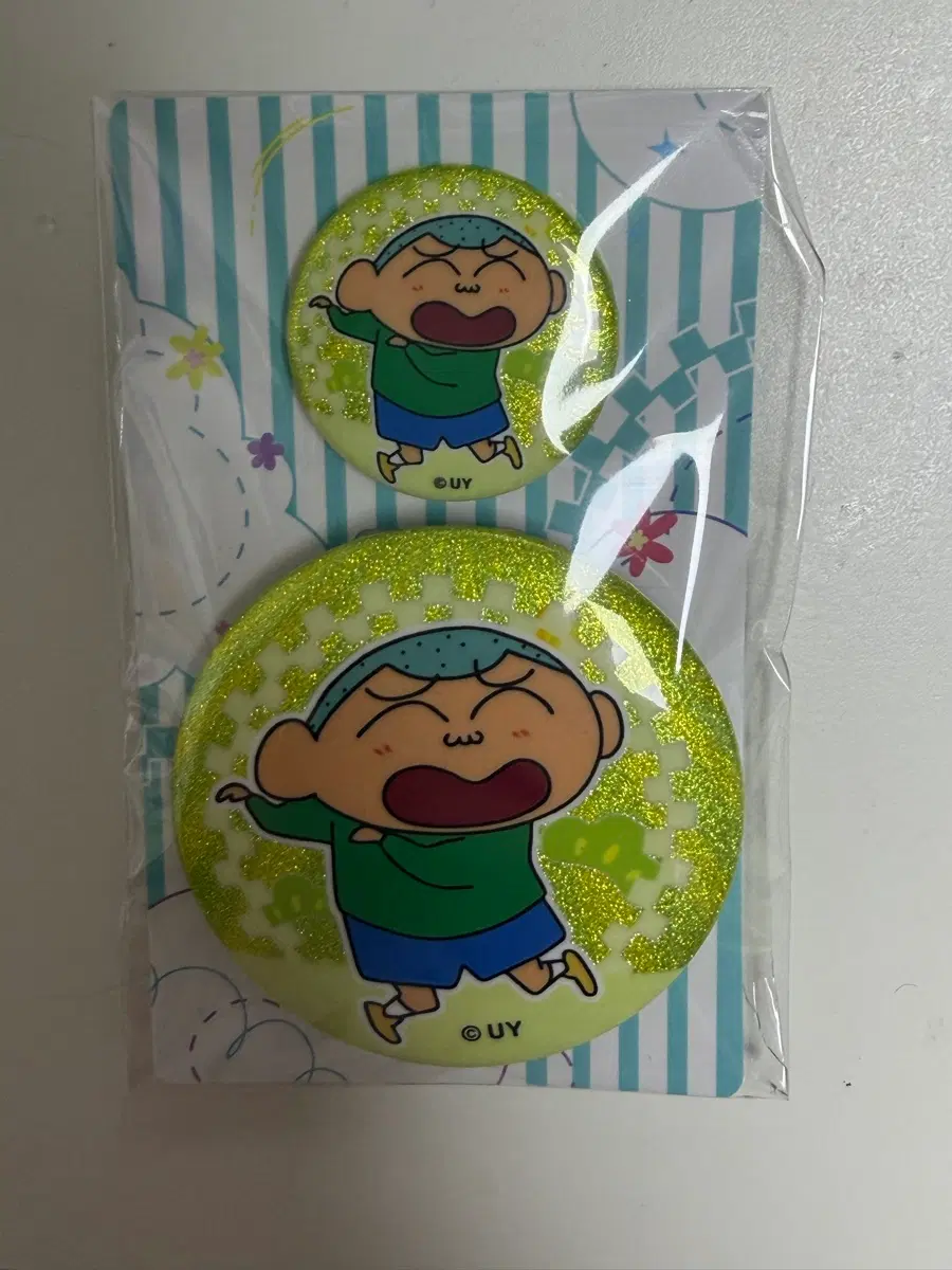 짱구는못말려 훈이 캔뱃지