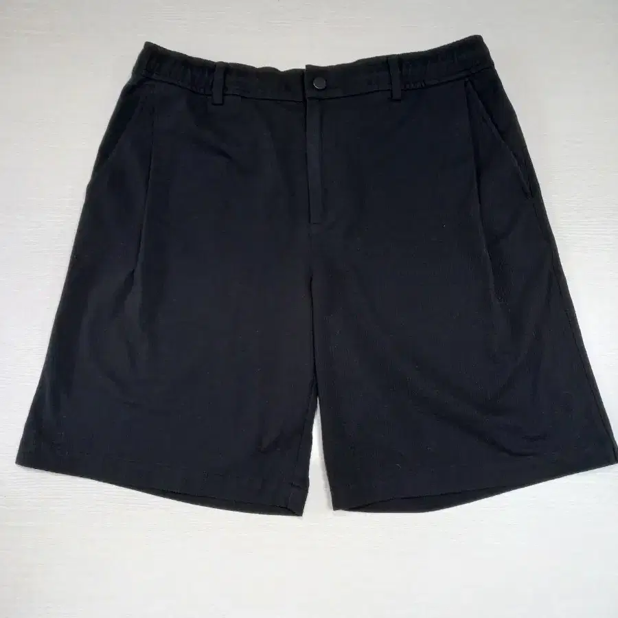 32 BEANPOLE SPORT 밴딩 스판 반바지 블랙 32-465