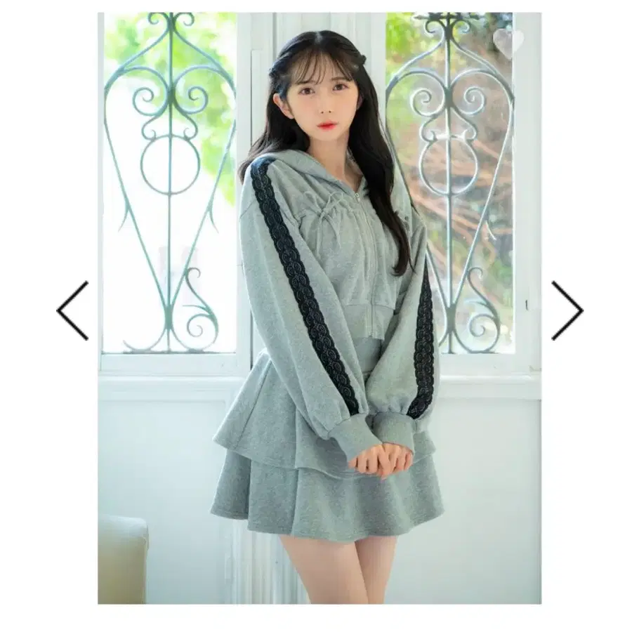 양산형 지뢰계 양지뢰 에블린 셋업 원피스 투피스