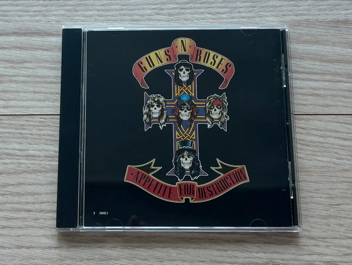 건즈 앤 로지스 Appetite for Destruction 미국 초판 CD 음반 Guns N' Roses