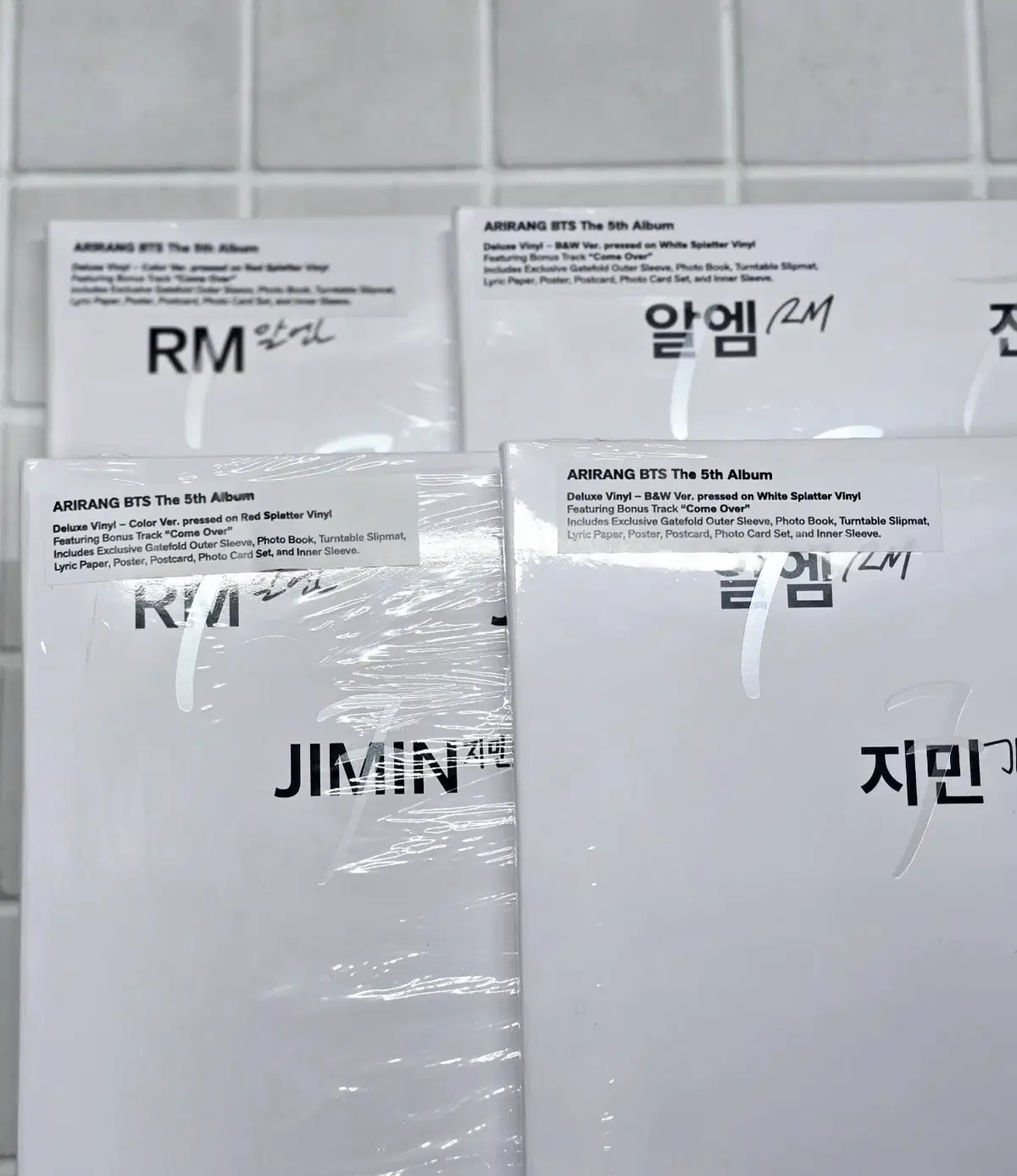 방탄소년단 아리랑 LP 2장 세트 BTS ARIRANG VINYL SET
