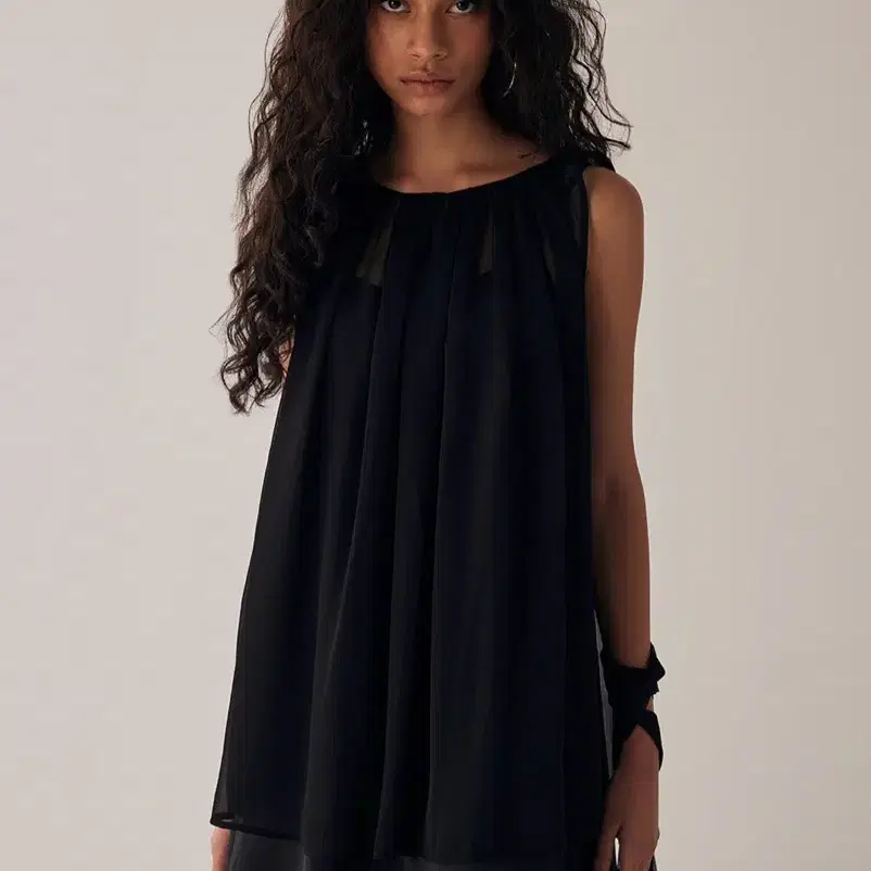 트리밍버드 Tie Mini One-piece [ Black ]