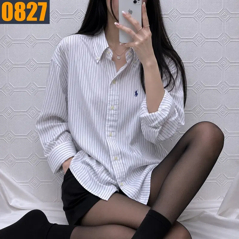100 POLO 폴로 랄프로렌 스트라이프 셔츠