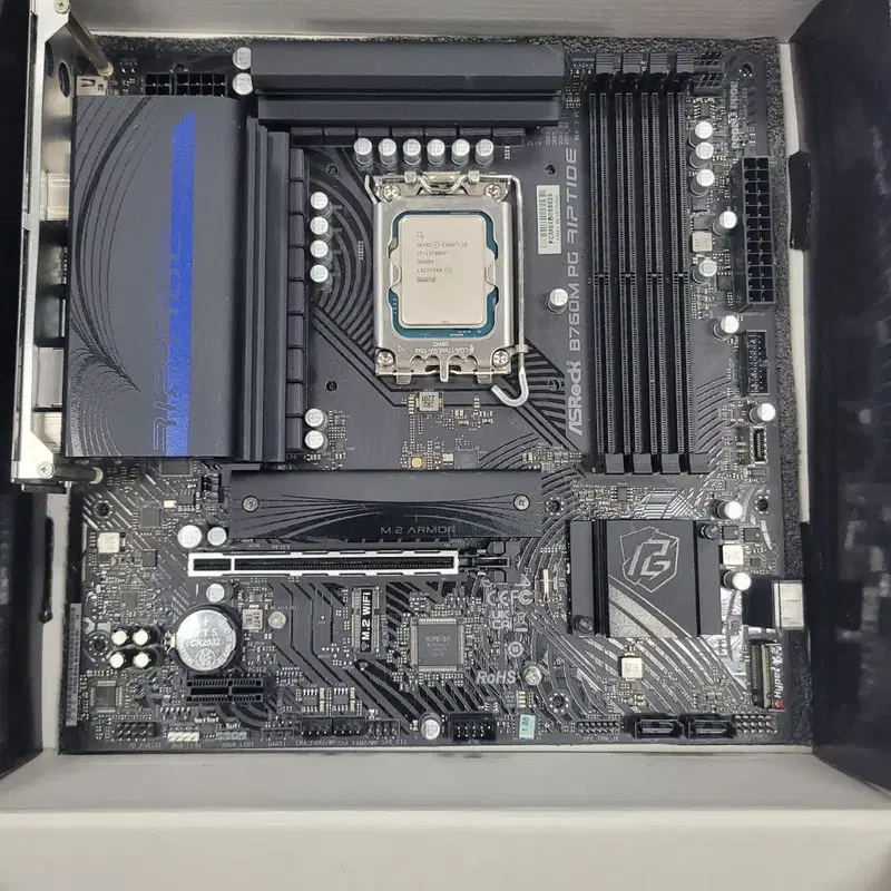 ASRock B760M PG RIPTIDE 메인보드 + 13700kf cpu
