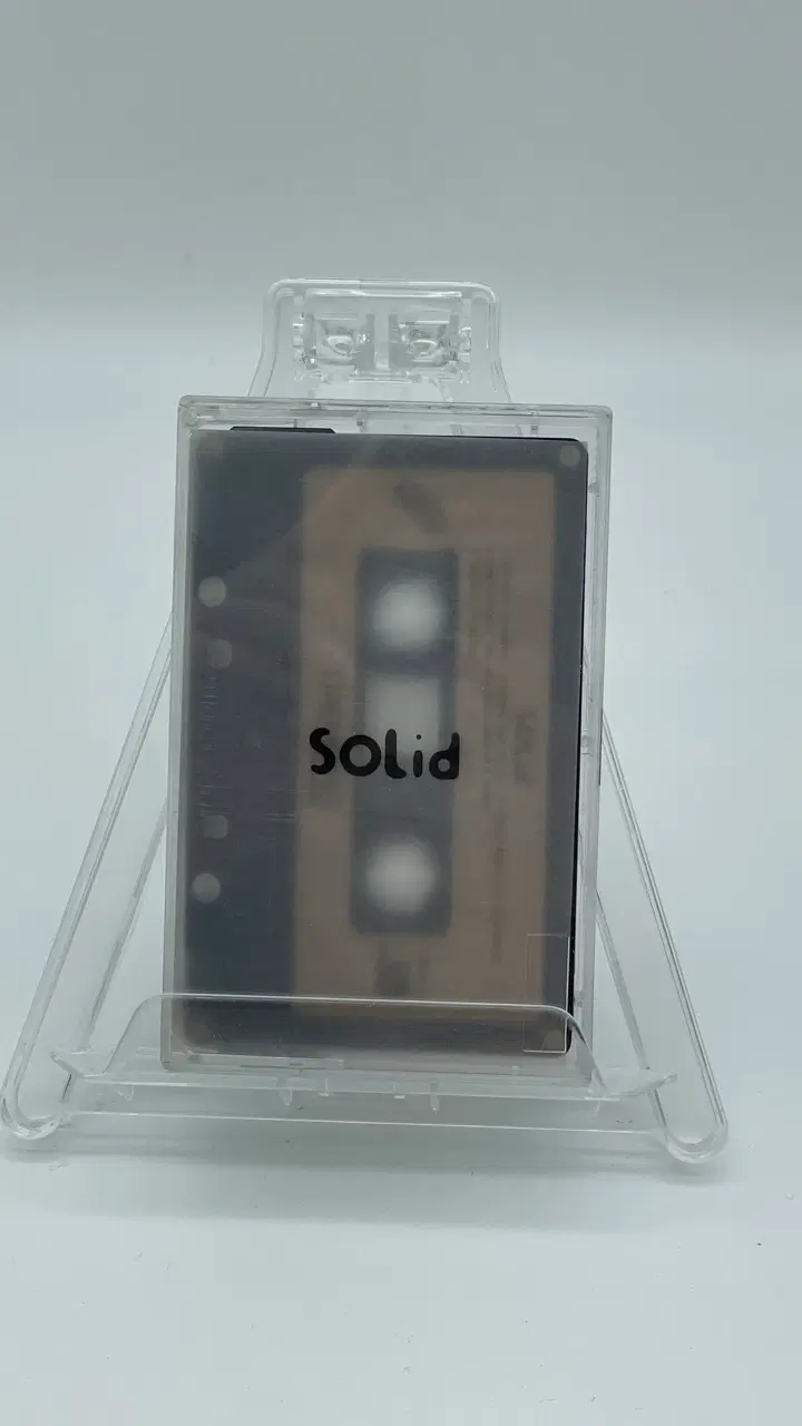 [카세트테이프] 솔리드(Solid) 2집 - 이밤의 끝을 잡고 [가사지x]