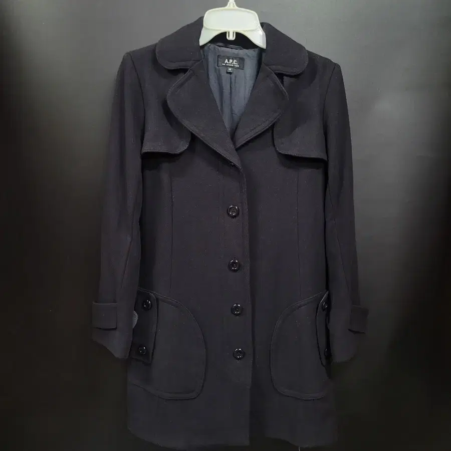 A.P.C. 아페쎄 빈티지 울 트랜치 코트