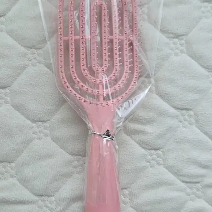 핑크 헤어 브러쉬
