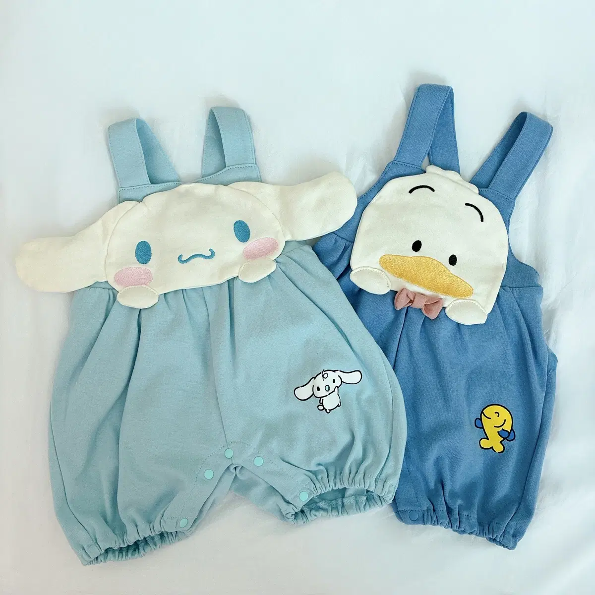 산리오 시나모롤 페클 얼굴 멜빵