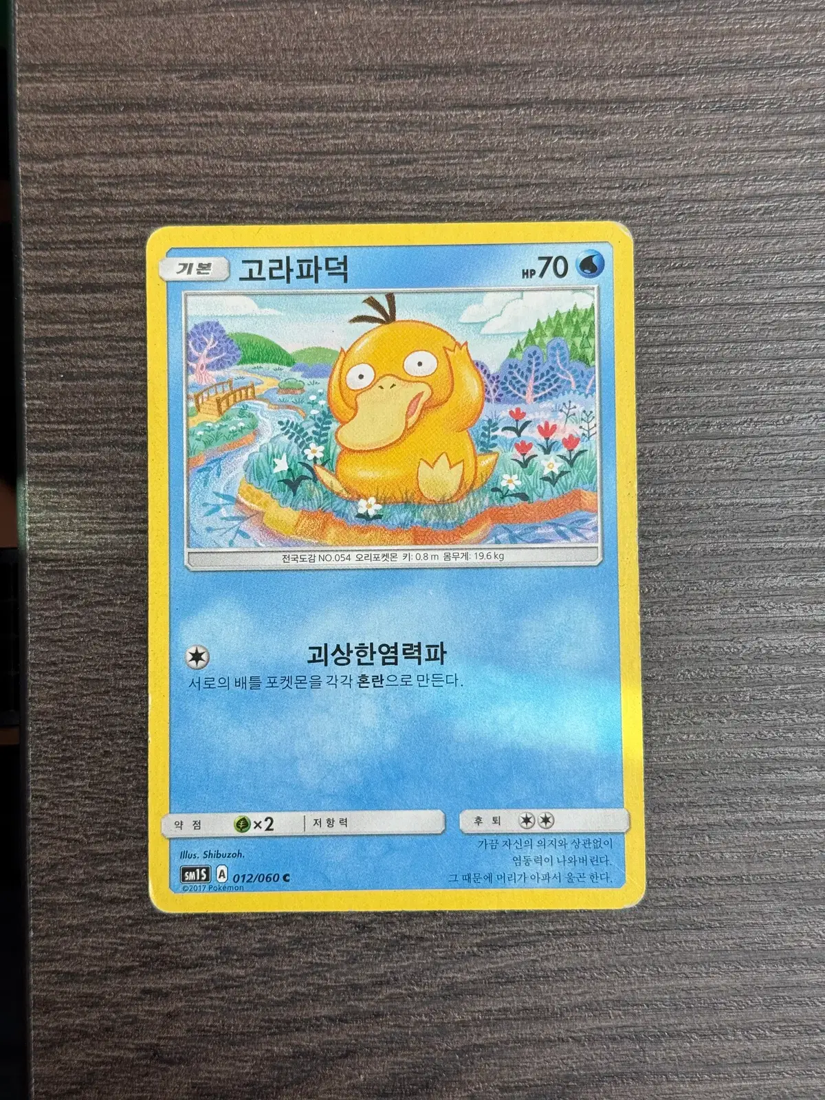 포켓몬카드 고라파덕 판매 15-K