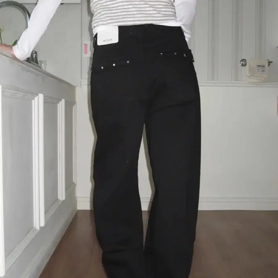 에이블리 스타 찡포켓 코튼 팬츠 양도