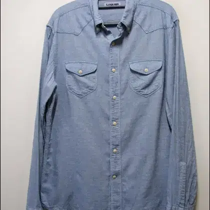 타아이포맨 정품 데님셔츠남방 춘추용 택105