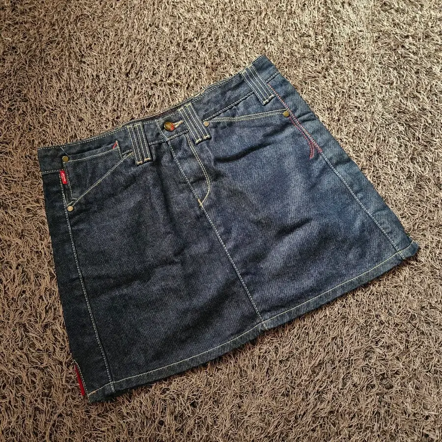 리바이스(Levis) 00's 엔지니어드진 미니스커트 28size