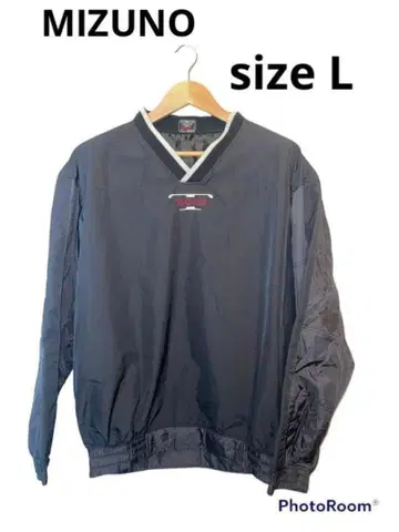 MIZUNO 미즈노 스포츠 웨어 V점 size L