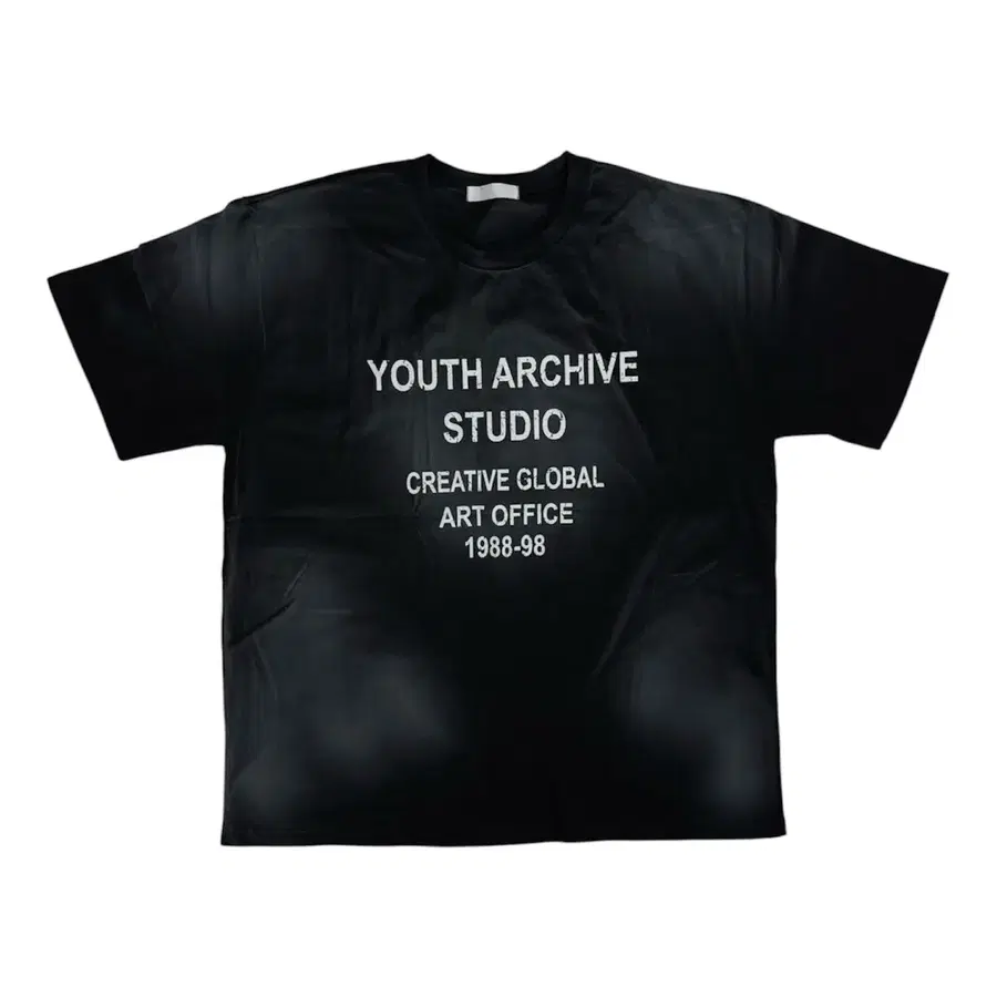 남여공용 YOUTH ARCHIVE STUDIO 티셔츠 블랙
