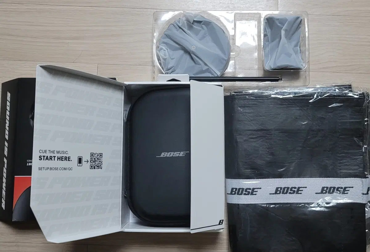보스 bose qc 헤드폰 2023 단순개봉 7월 구매