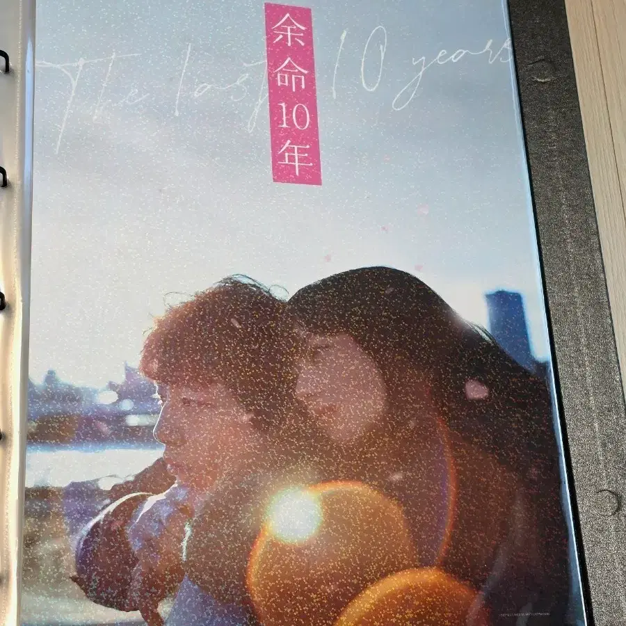 [전용박스포장]영화 남은 인생 10년 오리지널 포스터(A3) last 10 years 포토북 코마츠 나나 2012