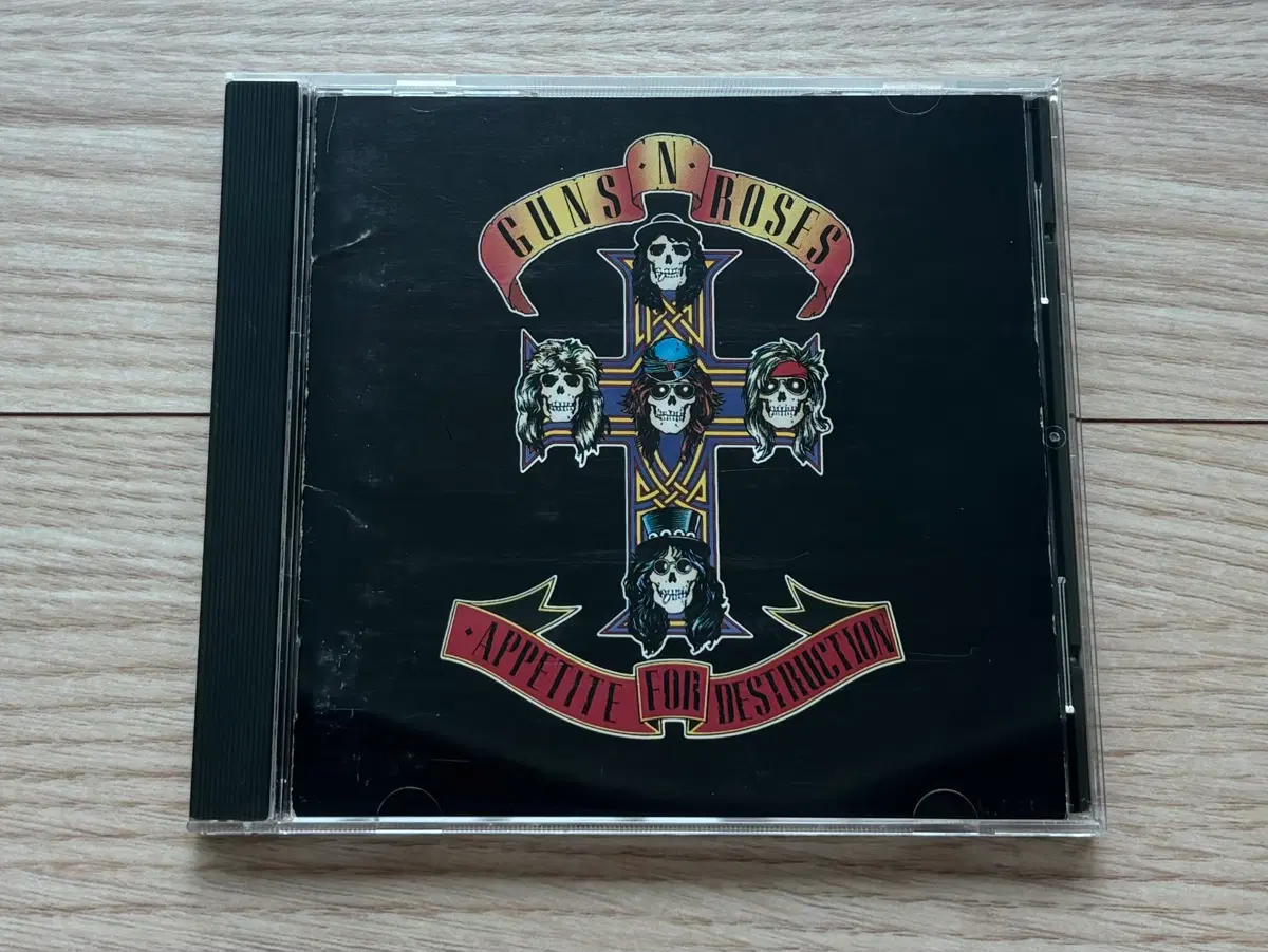 건즈 앤 로지스 Appetite for Destruction 일본 초판 CD 음반 Guns N' Roses