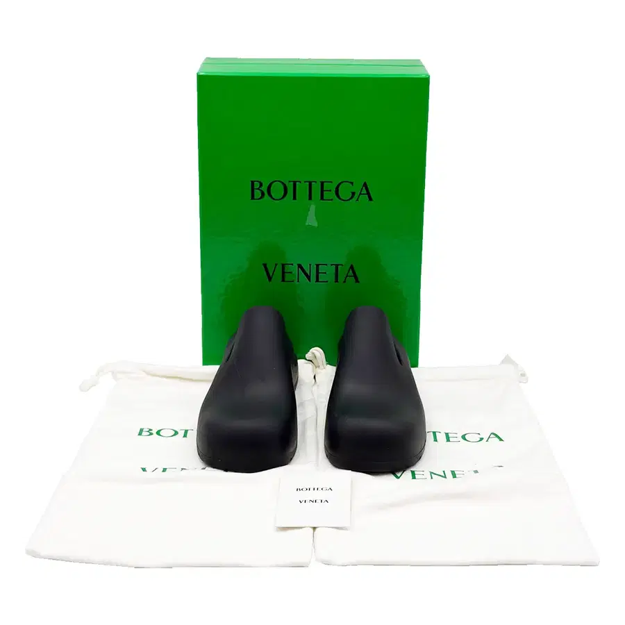 보테가베네타 Bottega Veneta 658767 퍼들 바이오 러버 슬링백 샌들 36