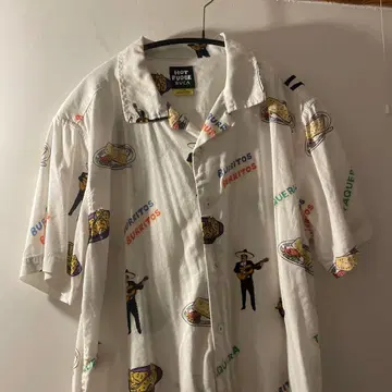 RVCA 오픈 카라 셔츠