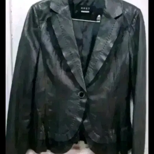 NEXT 양가죽 블랙 자켓 S